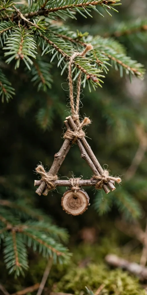 natural christmas tree ornaments