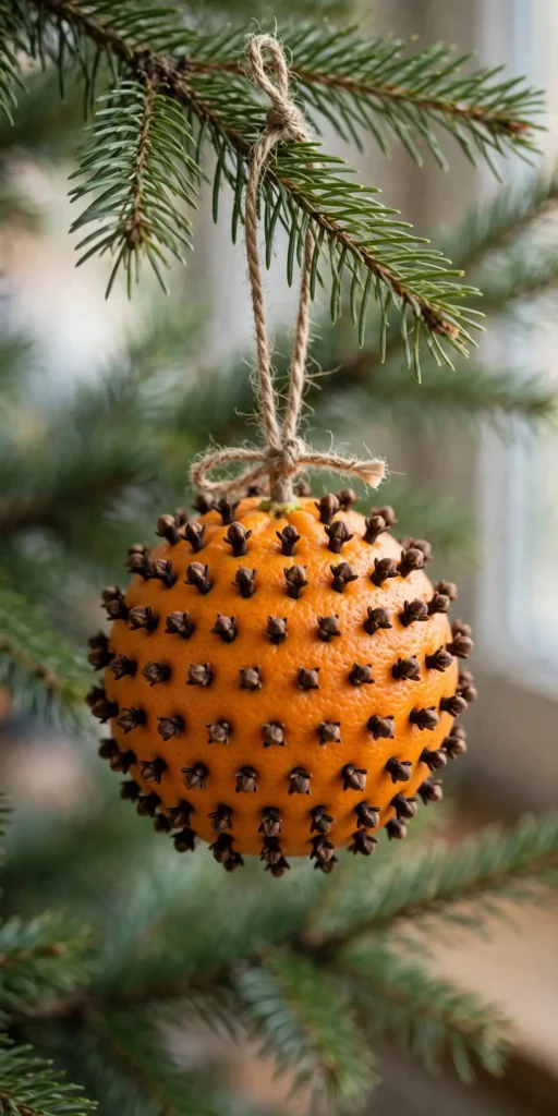 natural christmas ornaments for tree