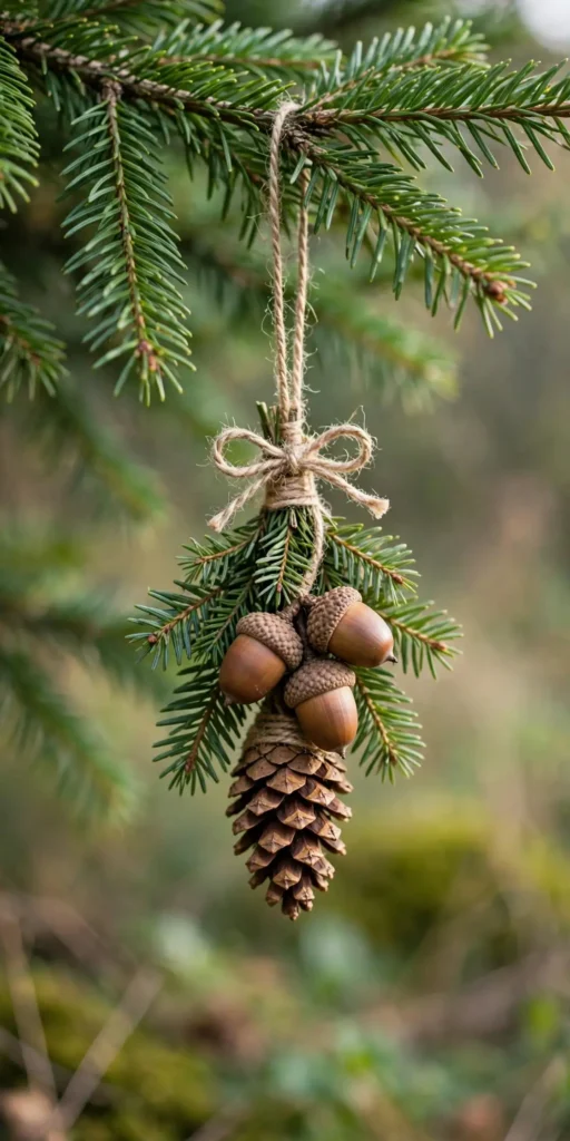 natural christmas tree decorations