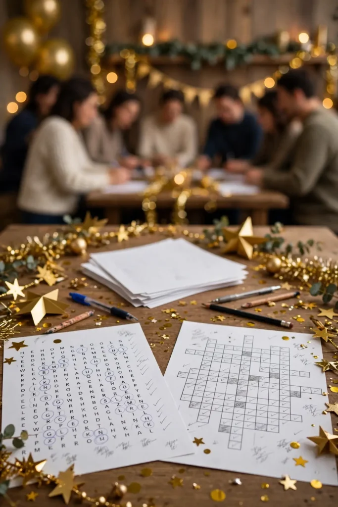 new year party games printable