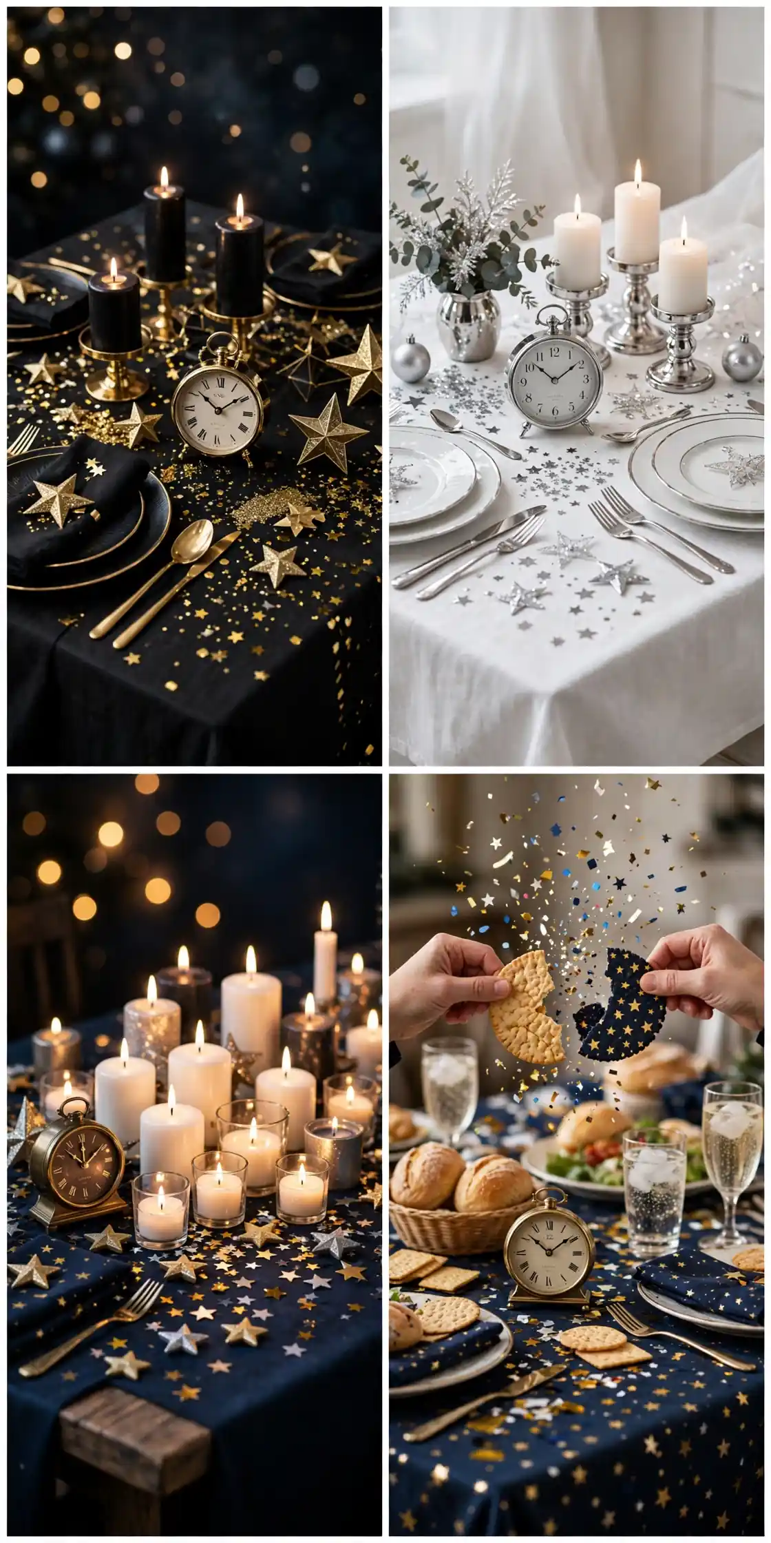 New Year Tablescape Ideas: 22 Countdown Tables Worth Staying Up For