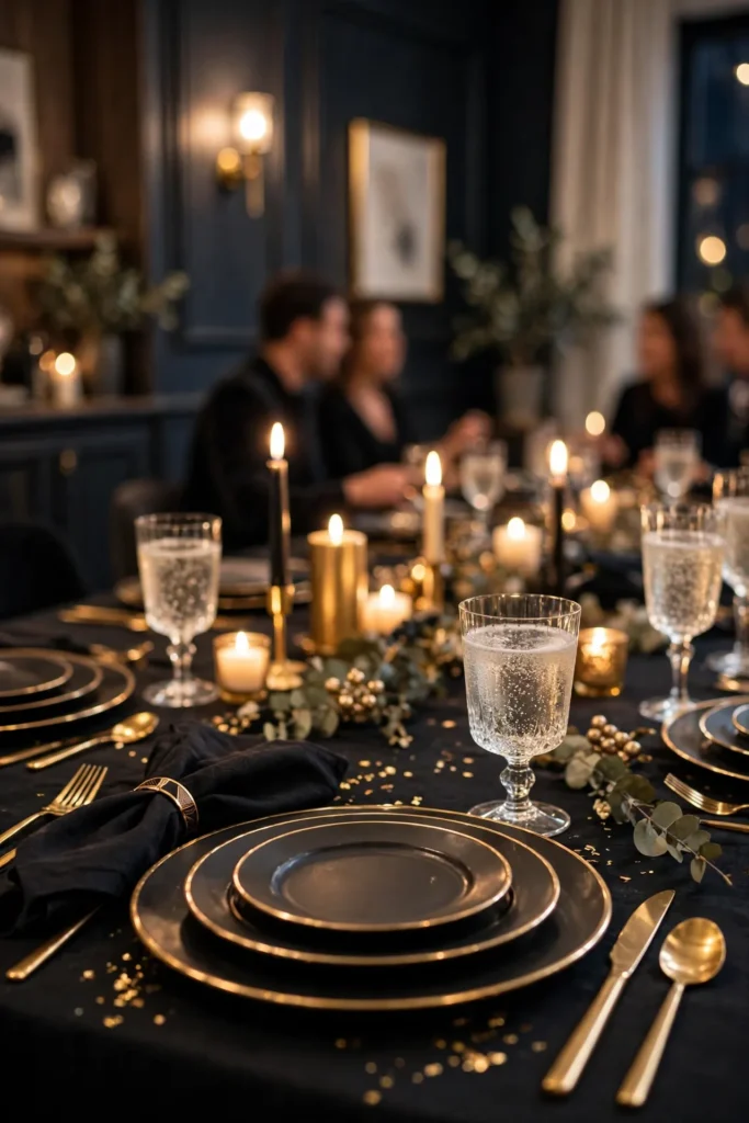 new year's eve dinner at home