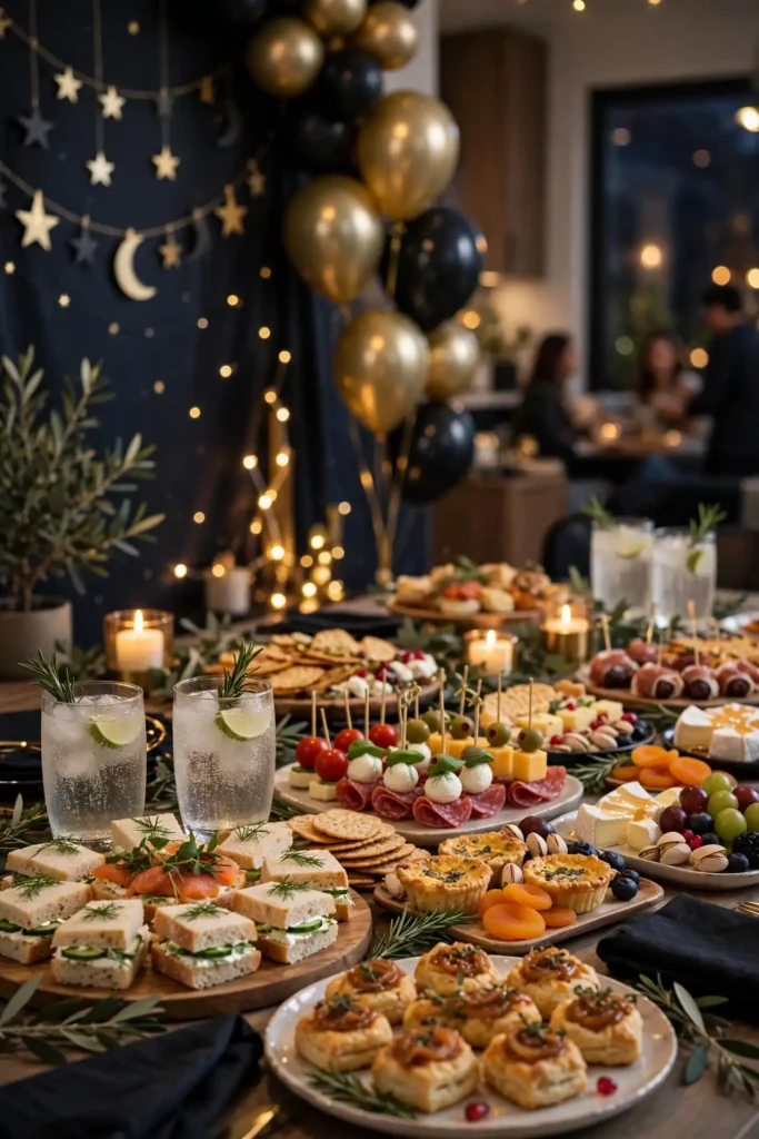new year's eve party decorations at home