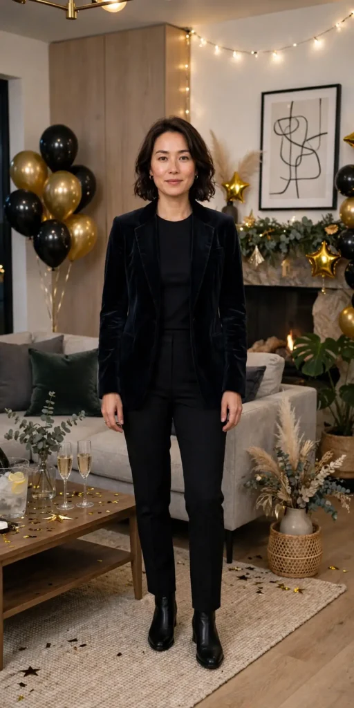nye blazer outfit