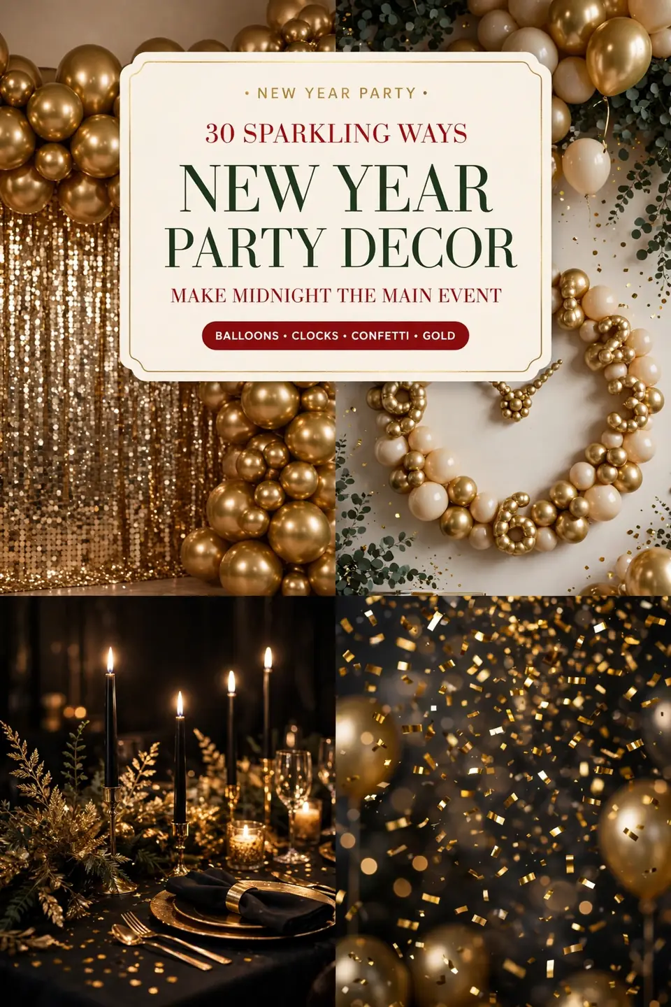 new year party decor ideas