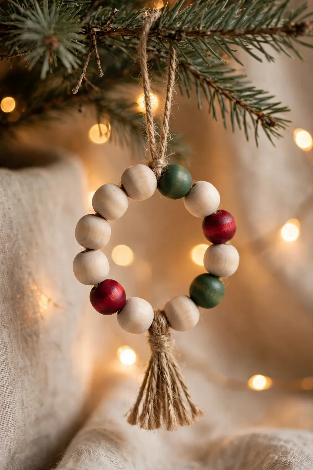 diy beaded ornaments