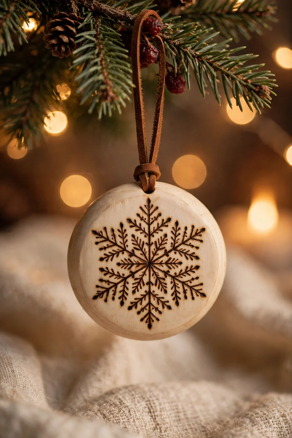 wood burning ornament ideas