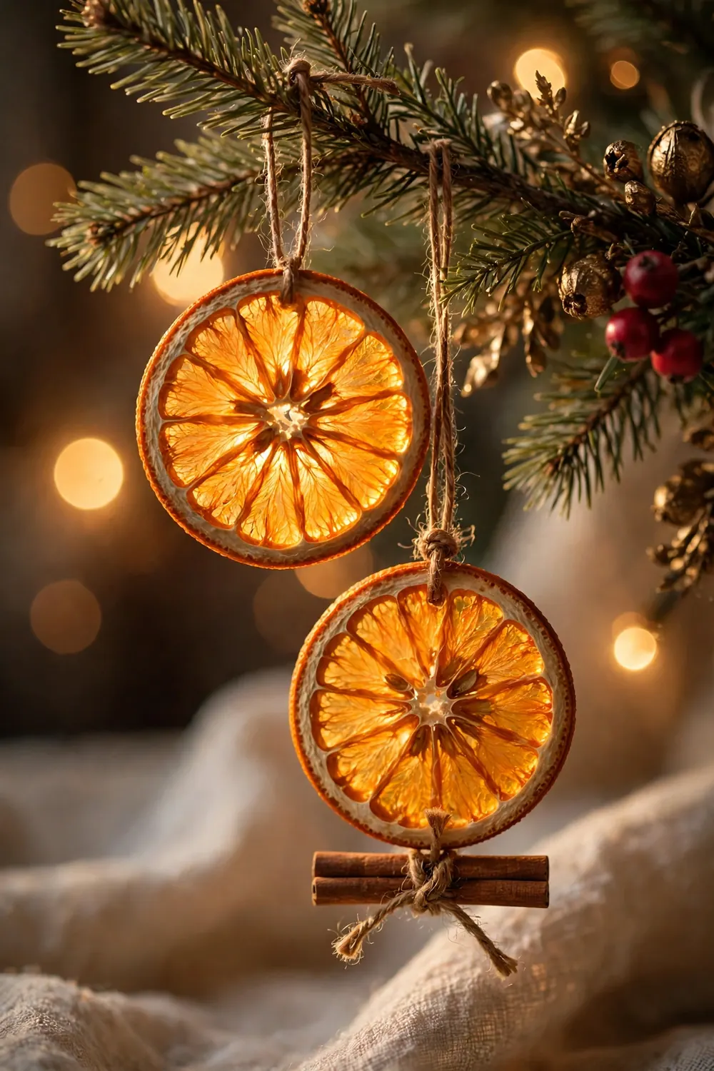 natural ornaments christmas