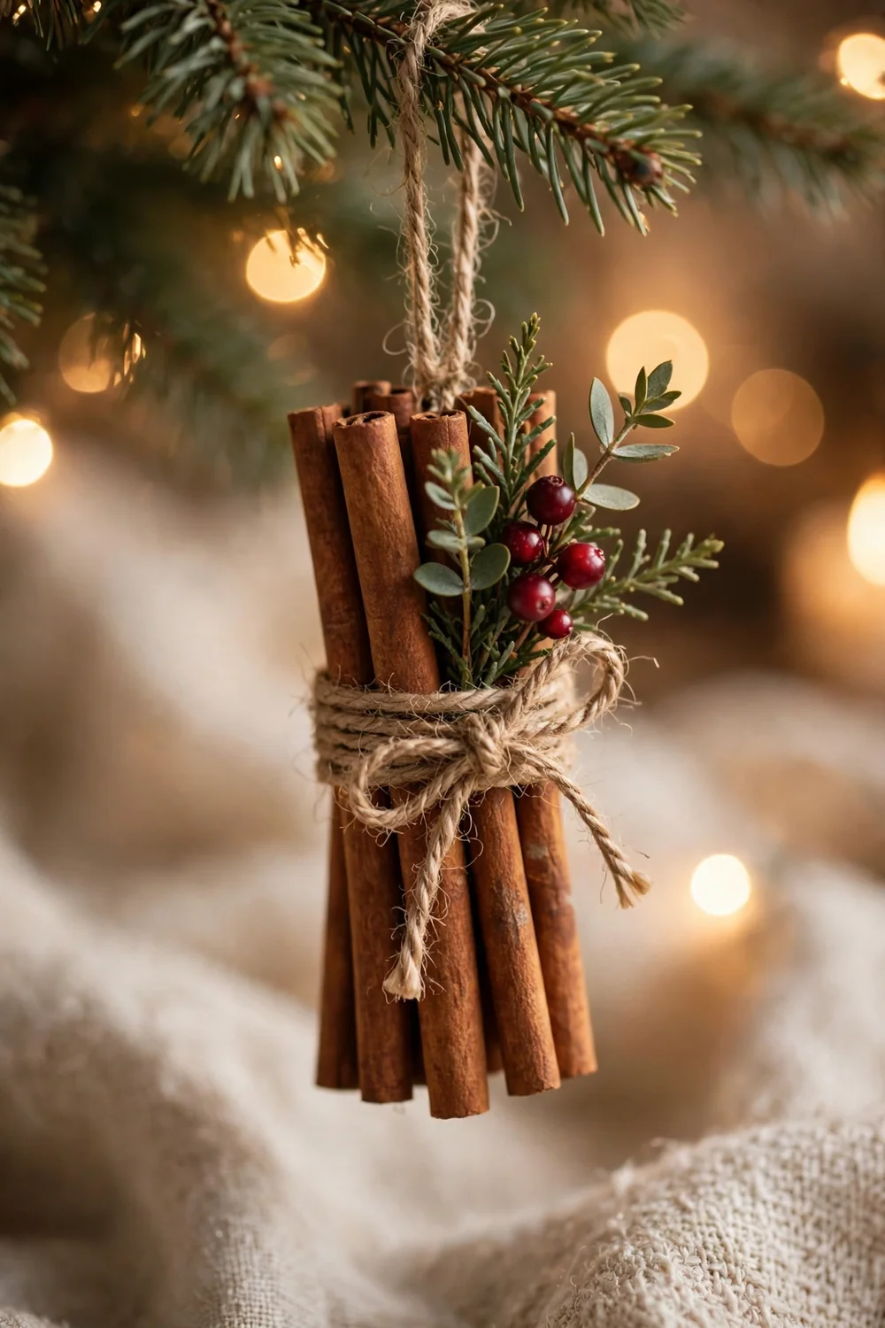 cinnamon stick ornament ideas