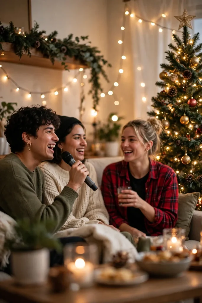 christmas karaoke party