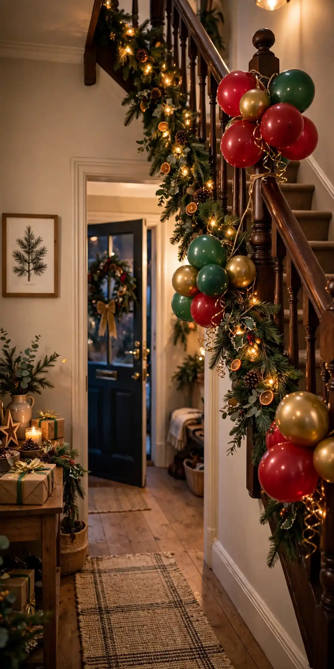 christmas balloon decorations