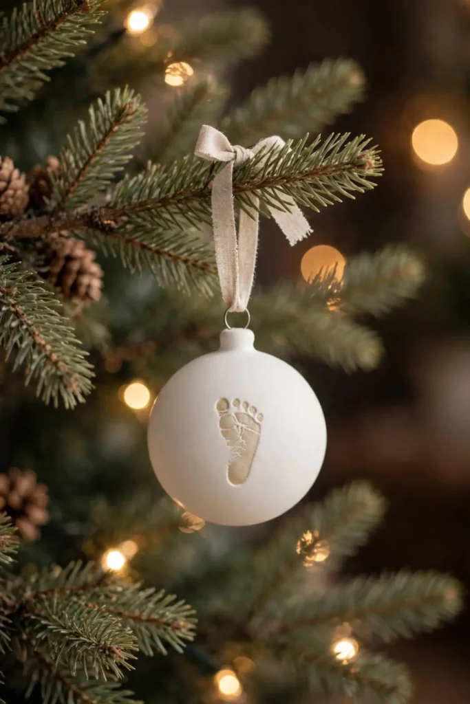 personalized first christmas ornament