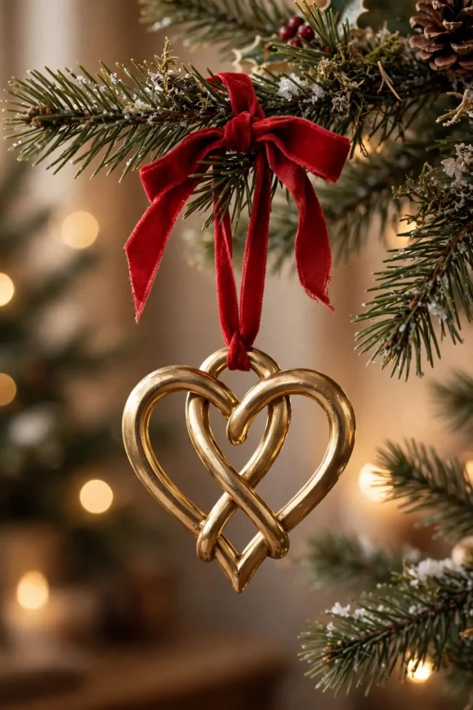 personalized engagement ornament