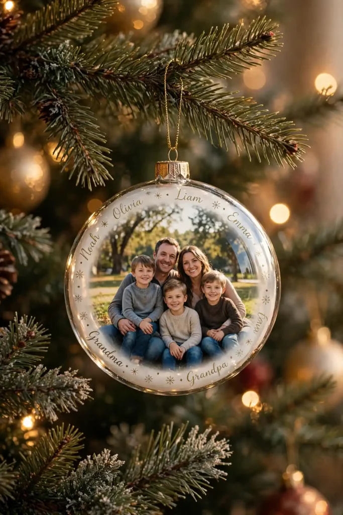 family christmas ornaments
