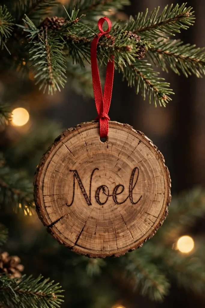engraved christmas ornaments