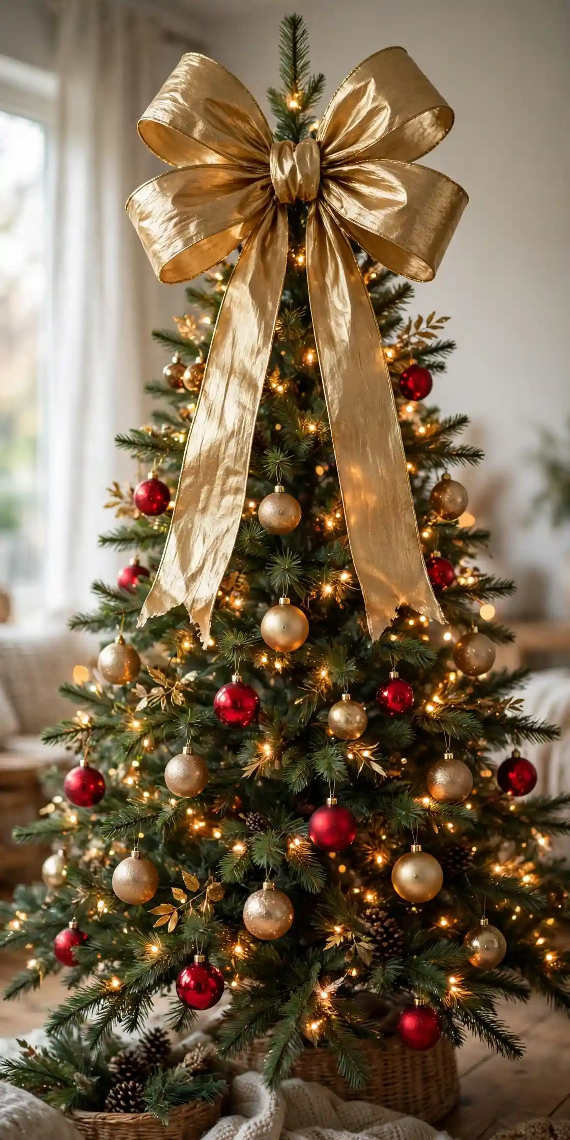 bow tree topper
