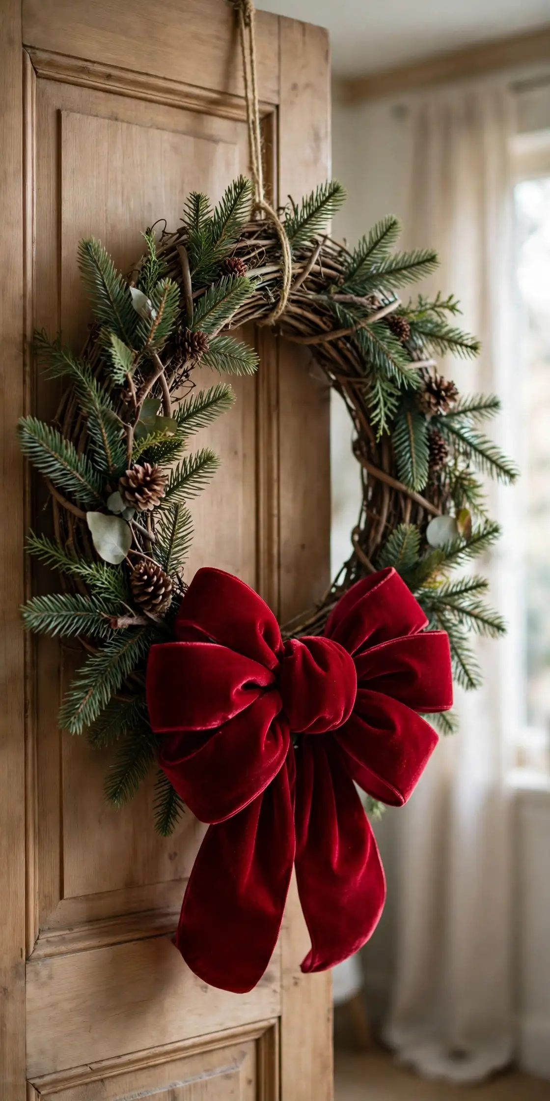 velvet christmas bows