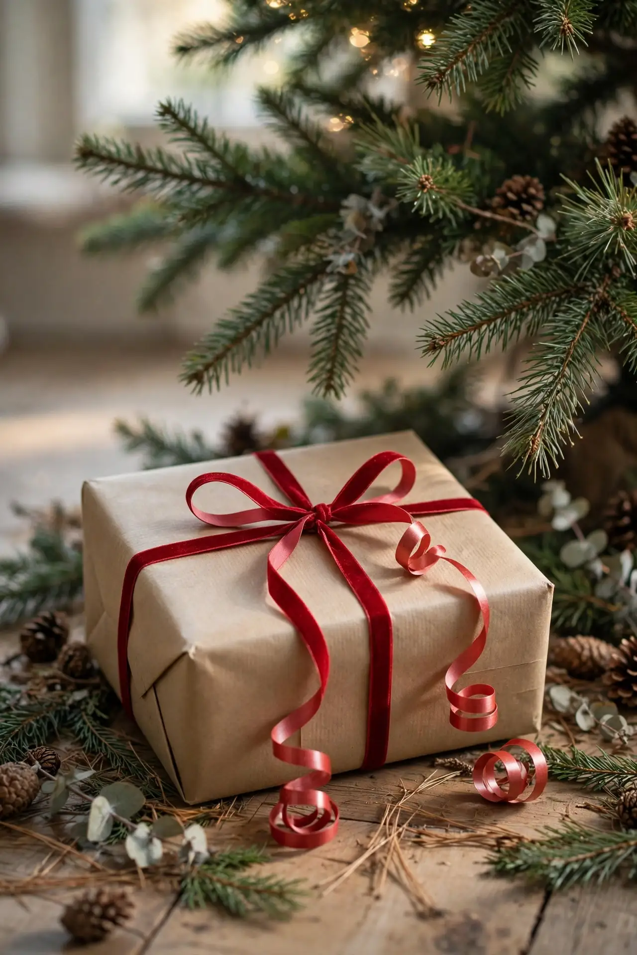 christmas ribbon wired