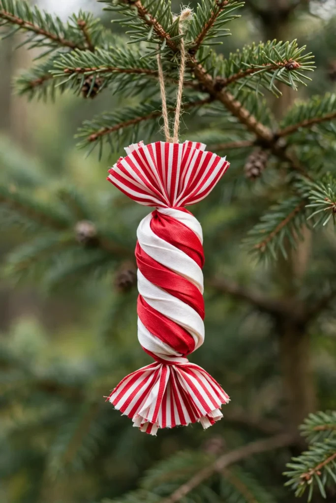 ribbon candy ornaments christmas