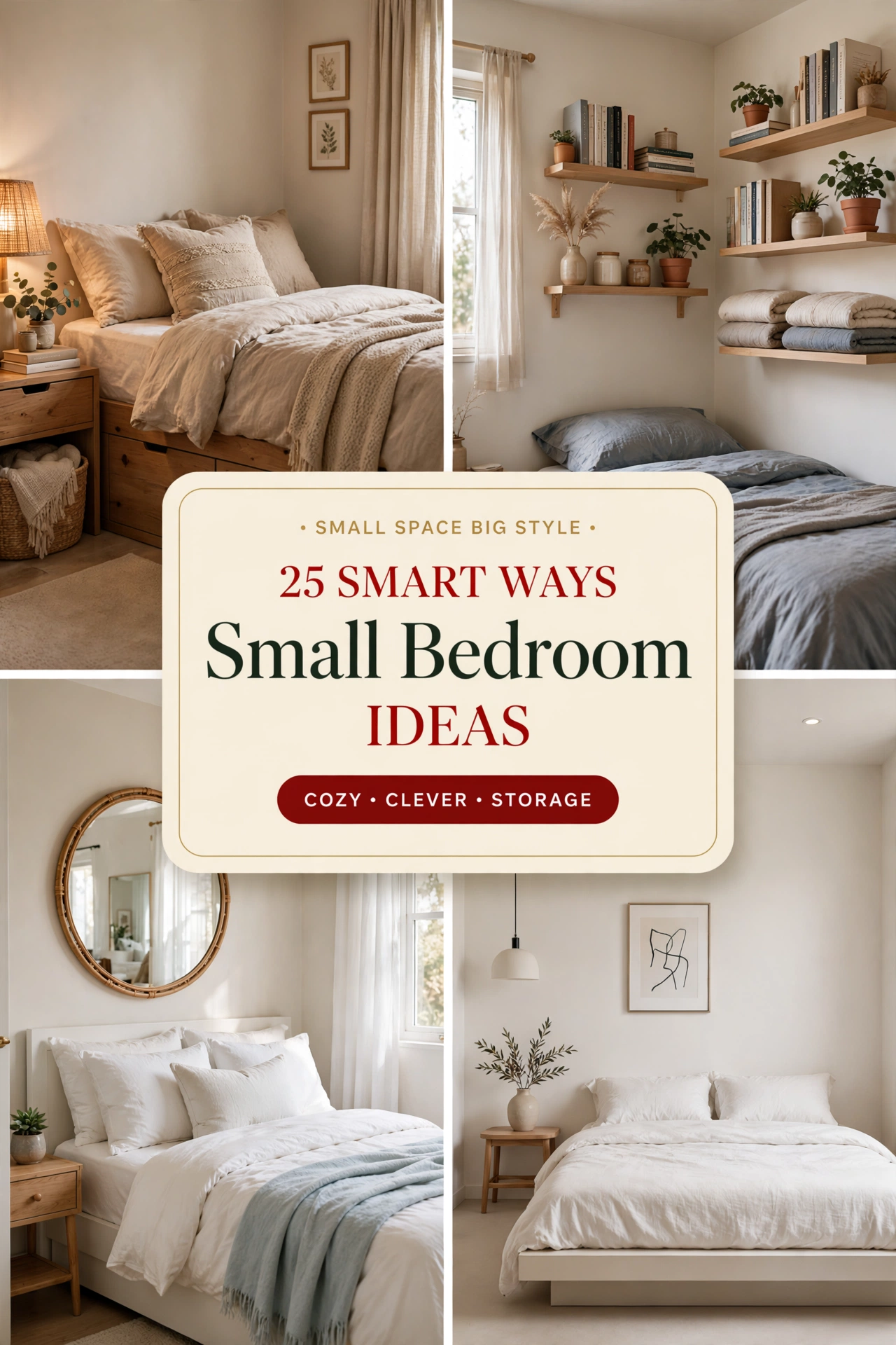 small bedroom ideas collage 25 smart ways
