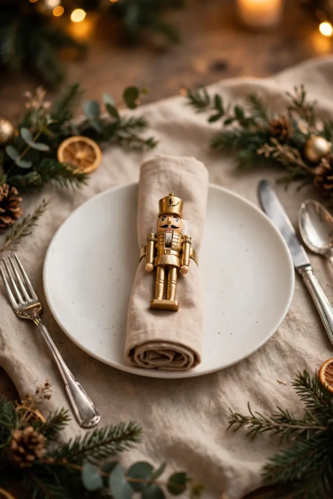 nutcracker cloth napkins