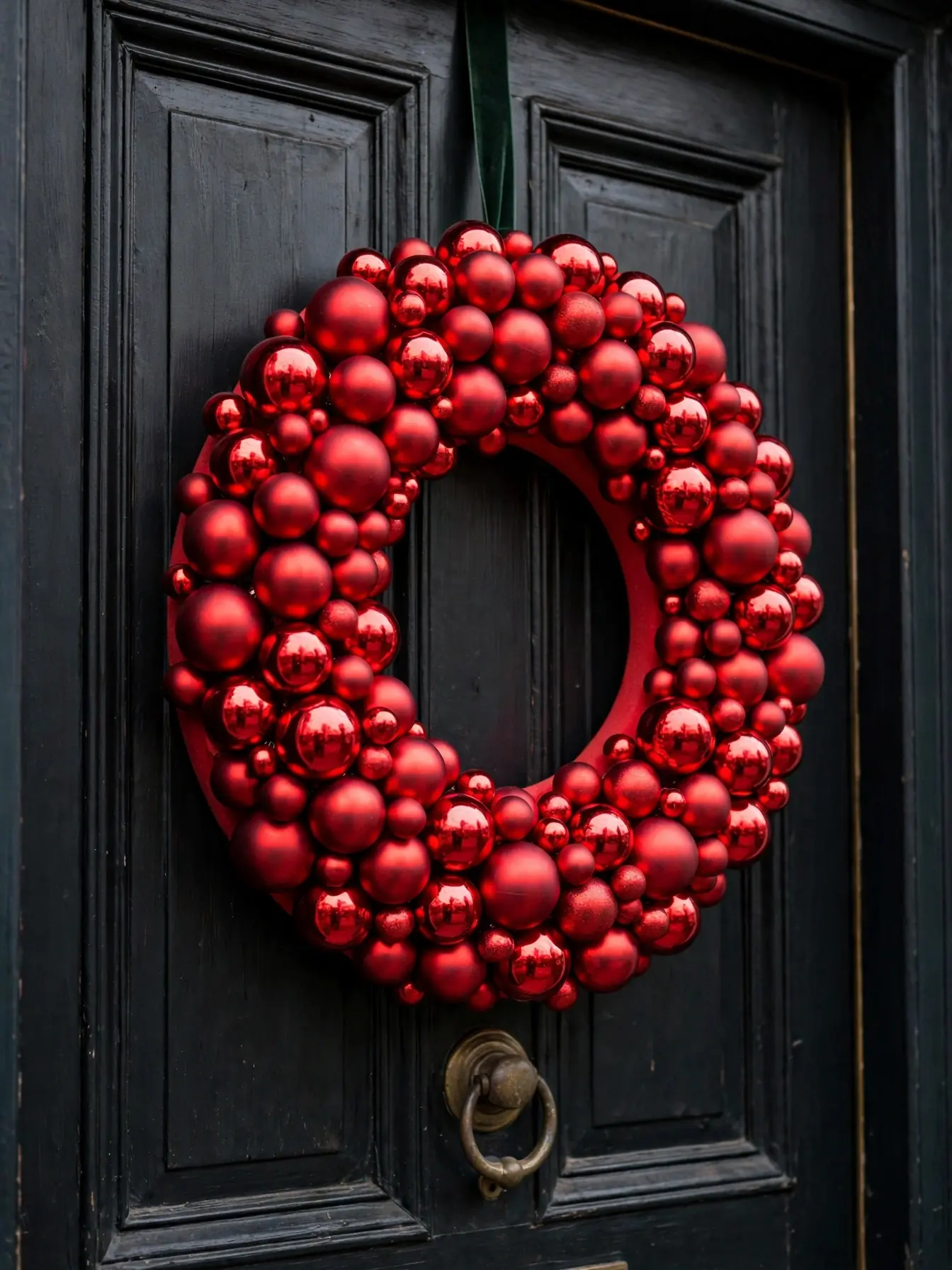 simple christmas wreath diy