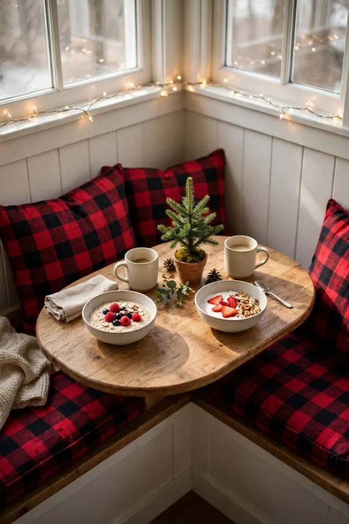 small table christmas decor