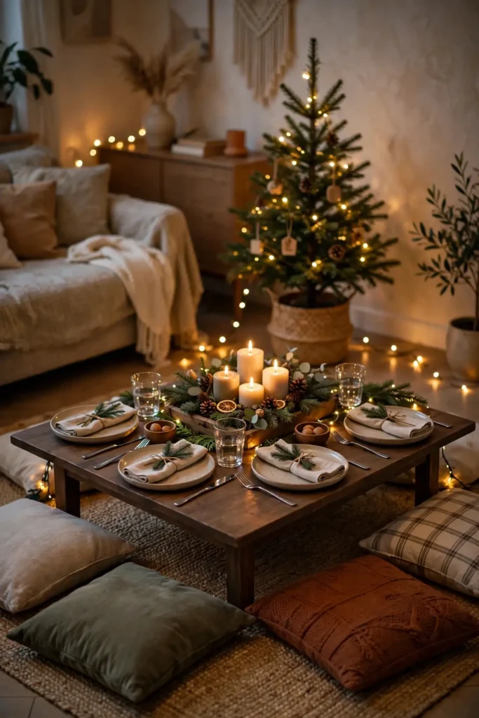 small christmas table ideas