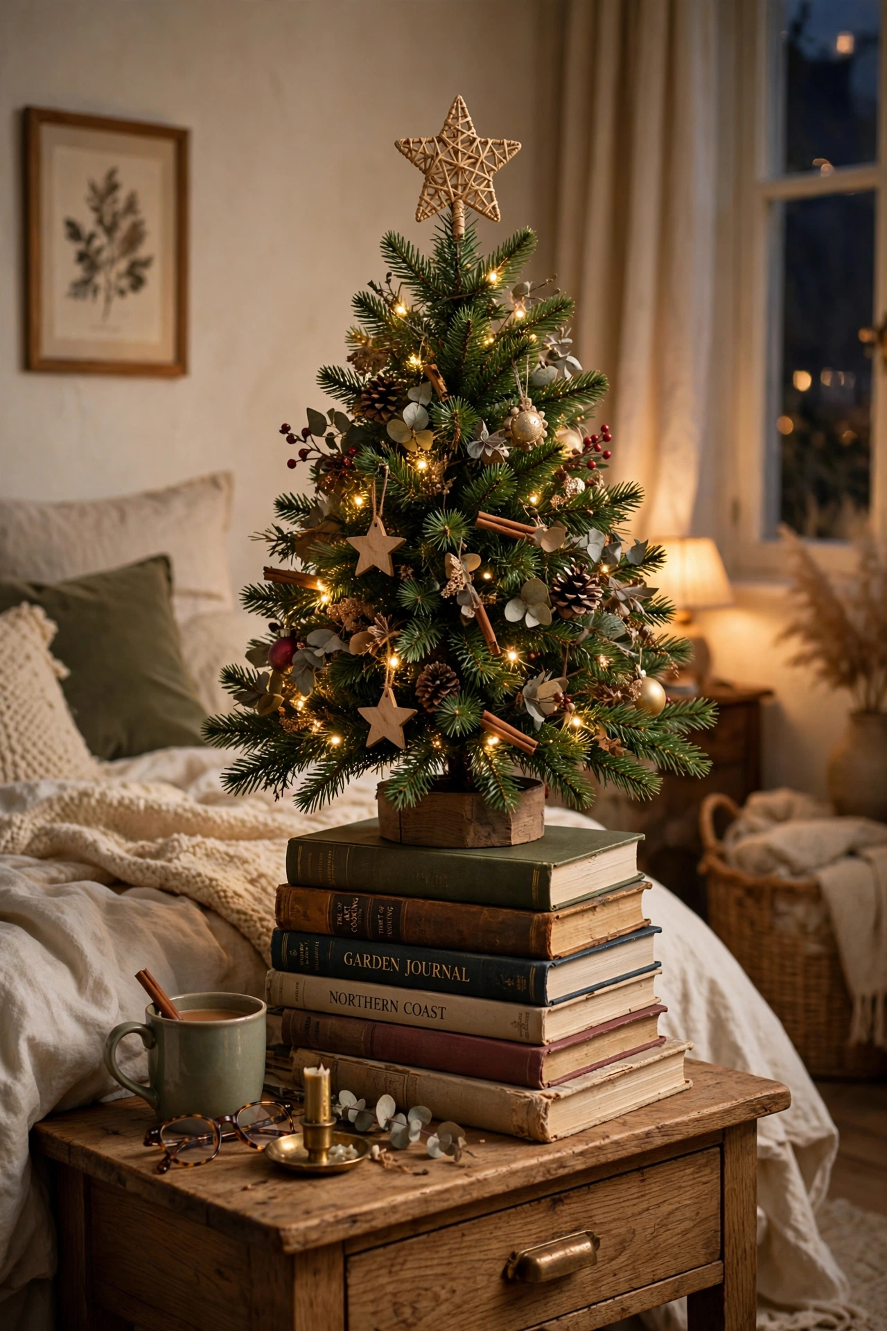 tabletop christmas tree 3 foot decorated