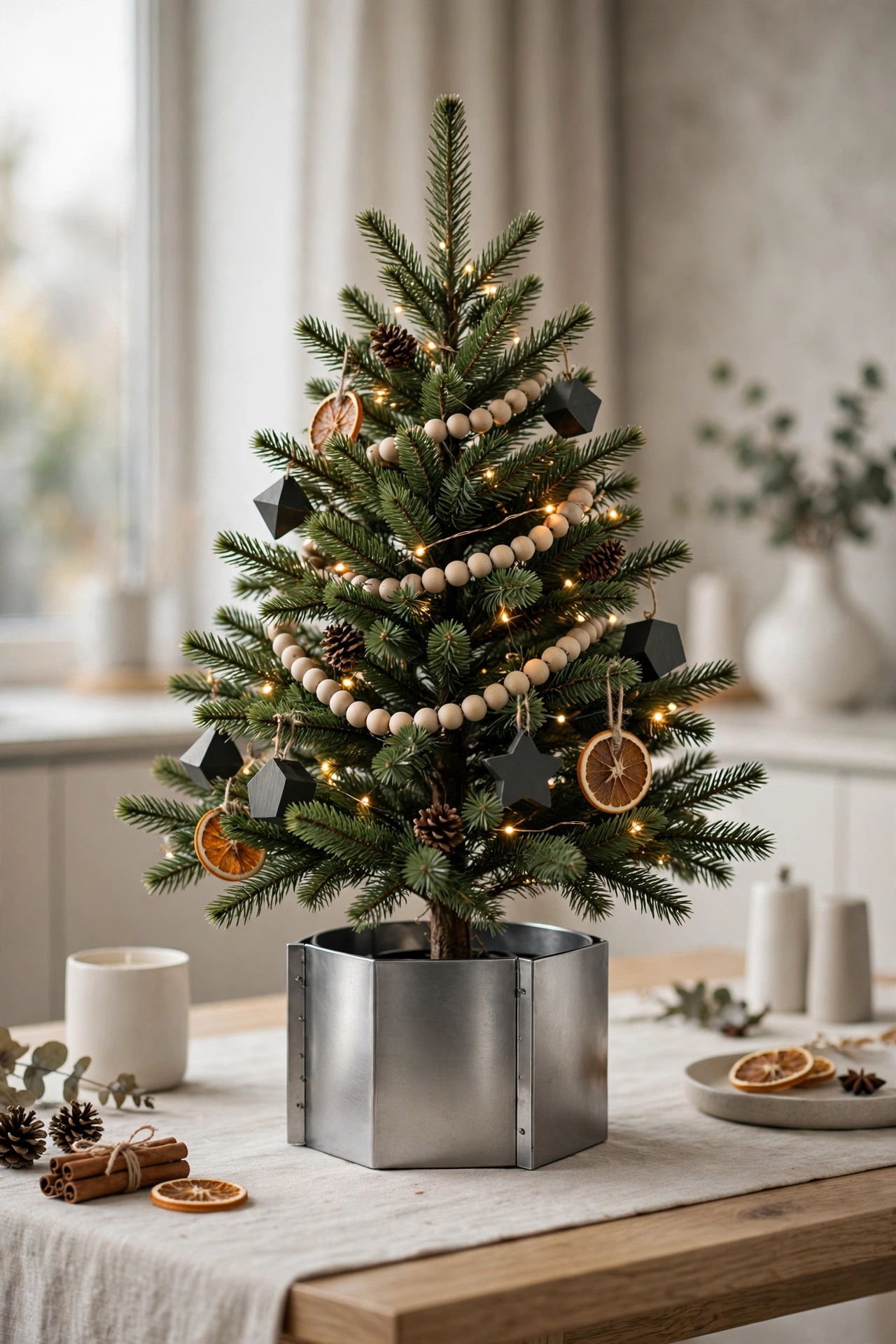 small christmas tree no skirt collar