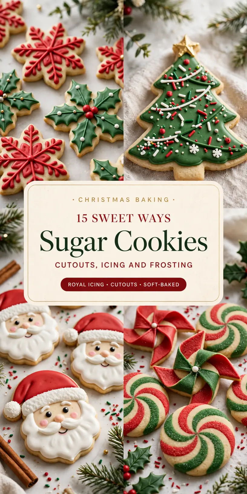 Christmas Sugar Cookie Recipes: 15 Cutout, Iced and Frosted Favorites