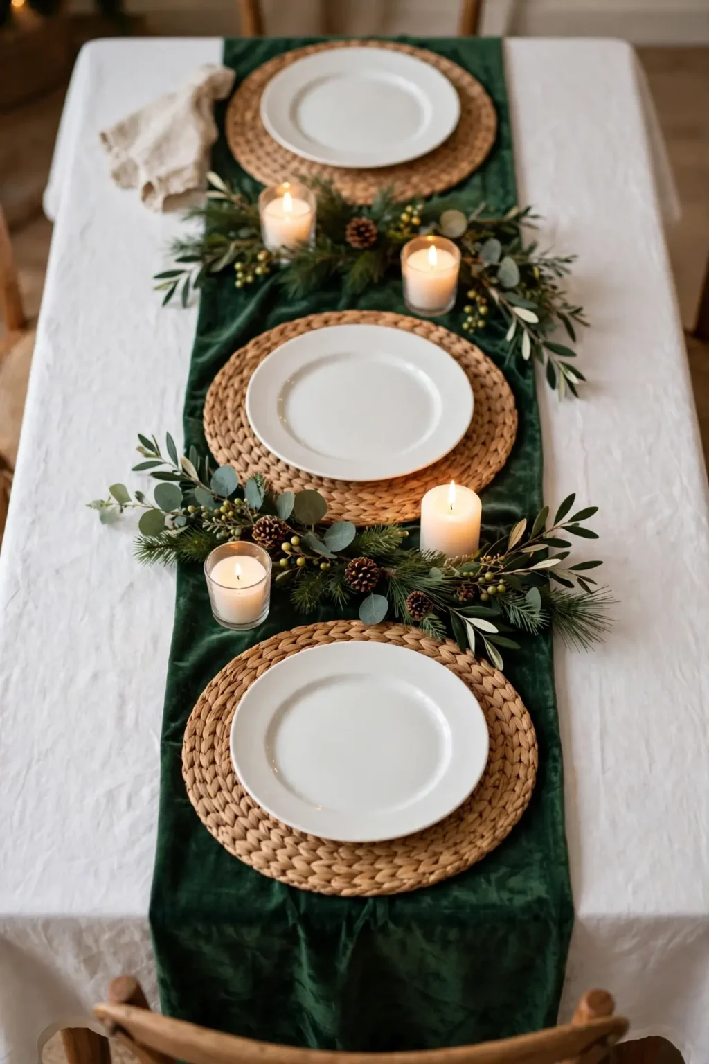 christmas tablescape