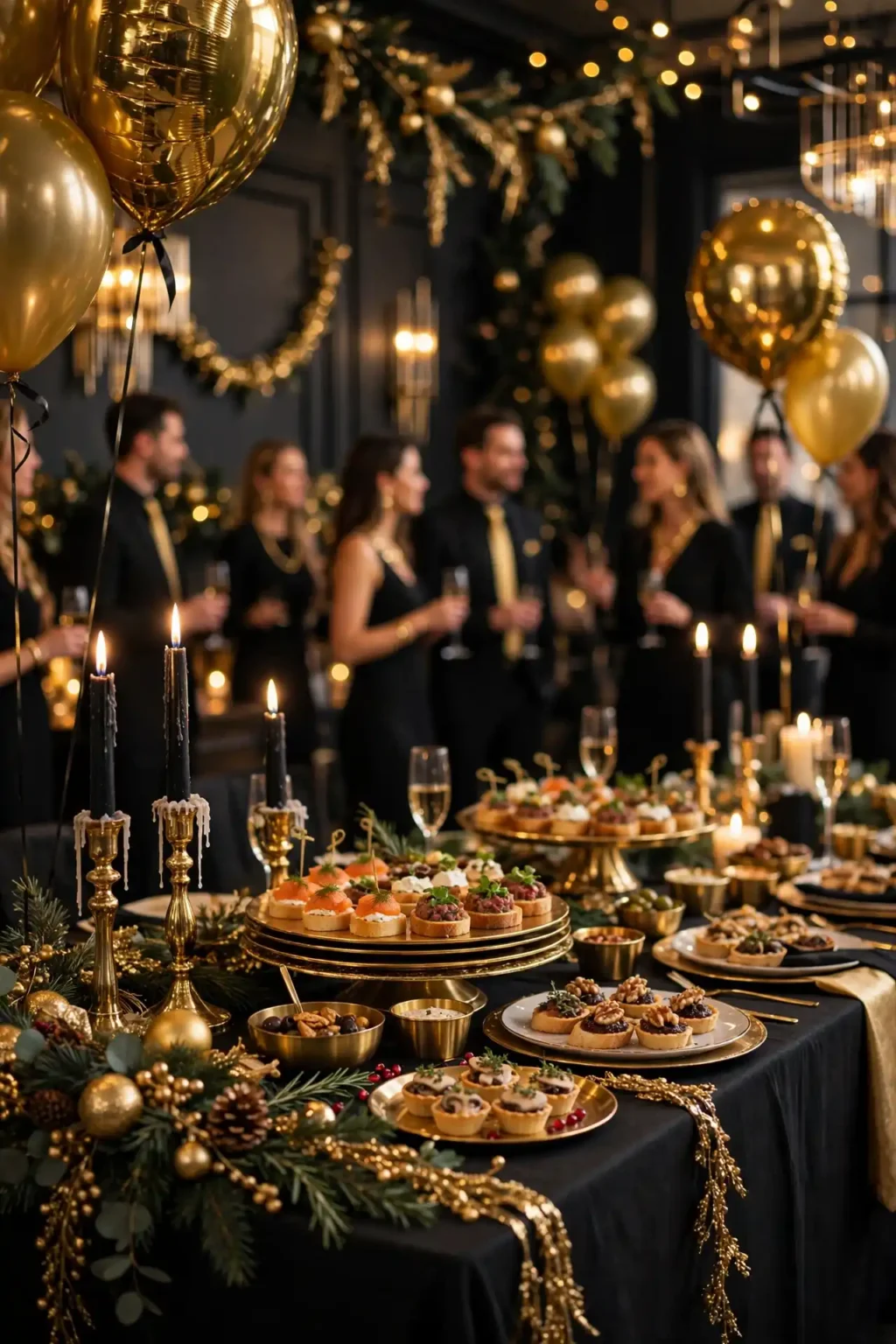 elegant christmas party themes