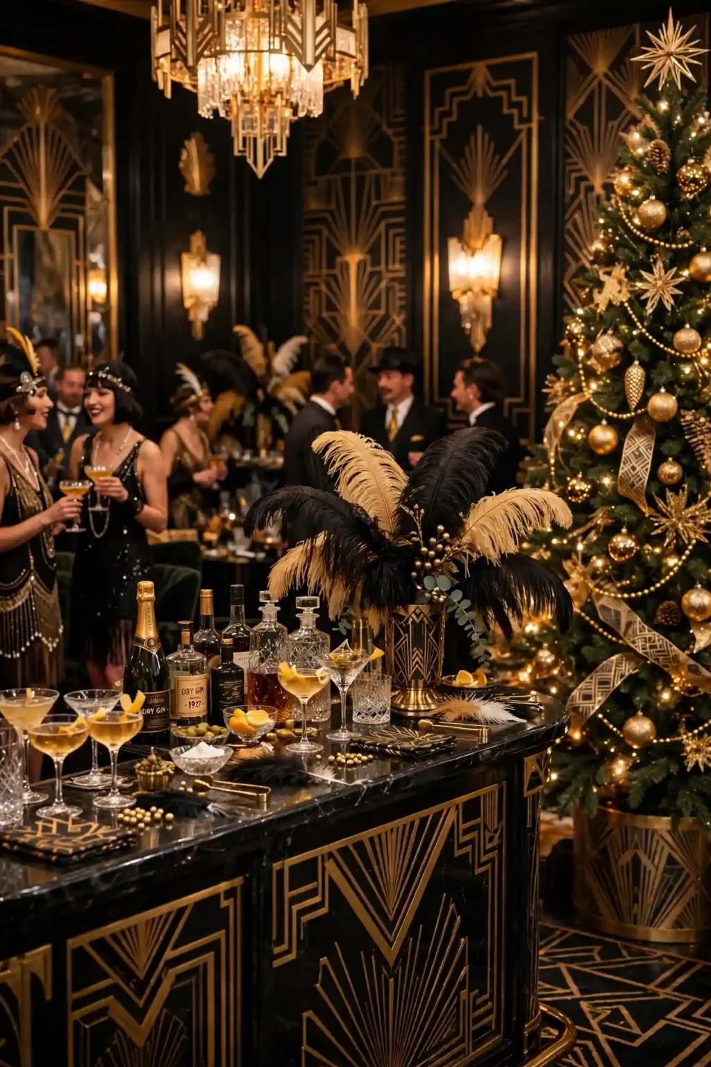 great gatsby christmas party
