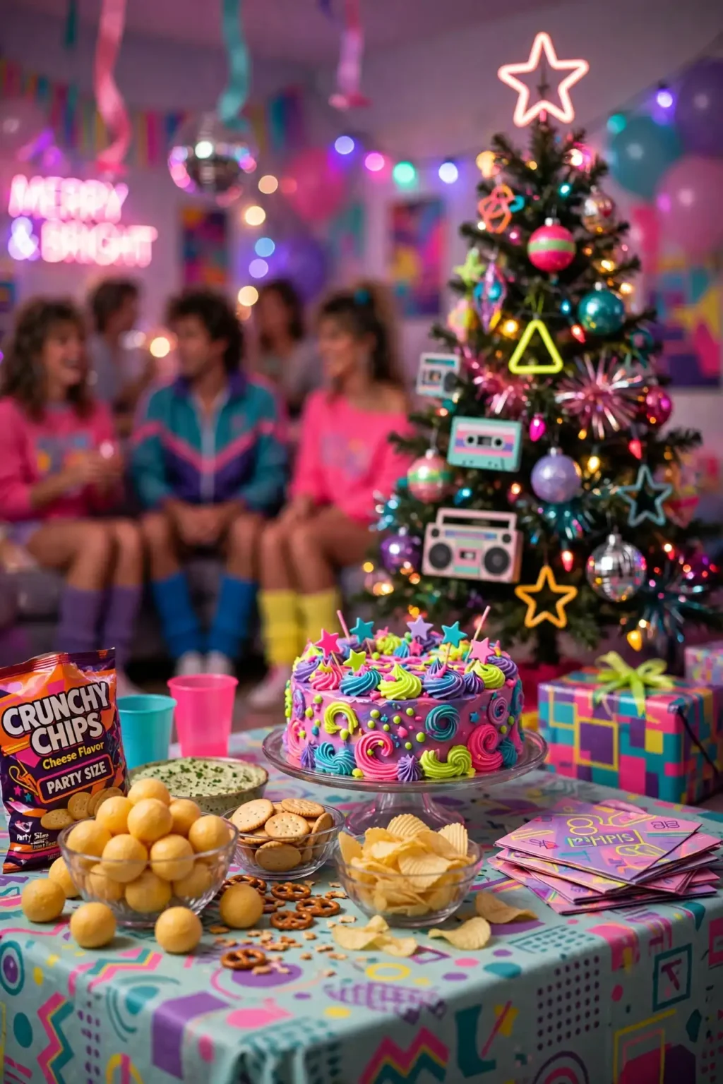 80's christmas party theme