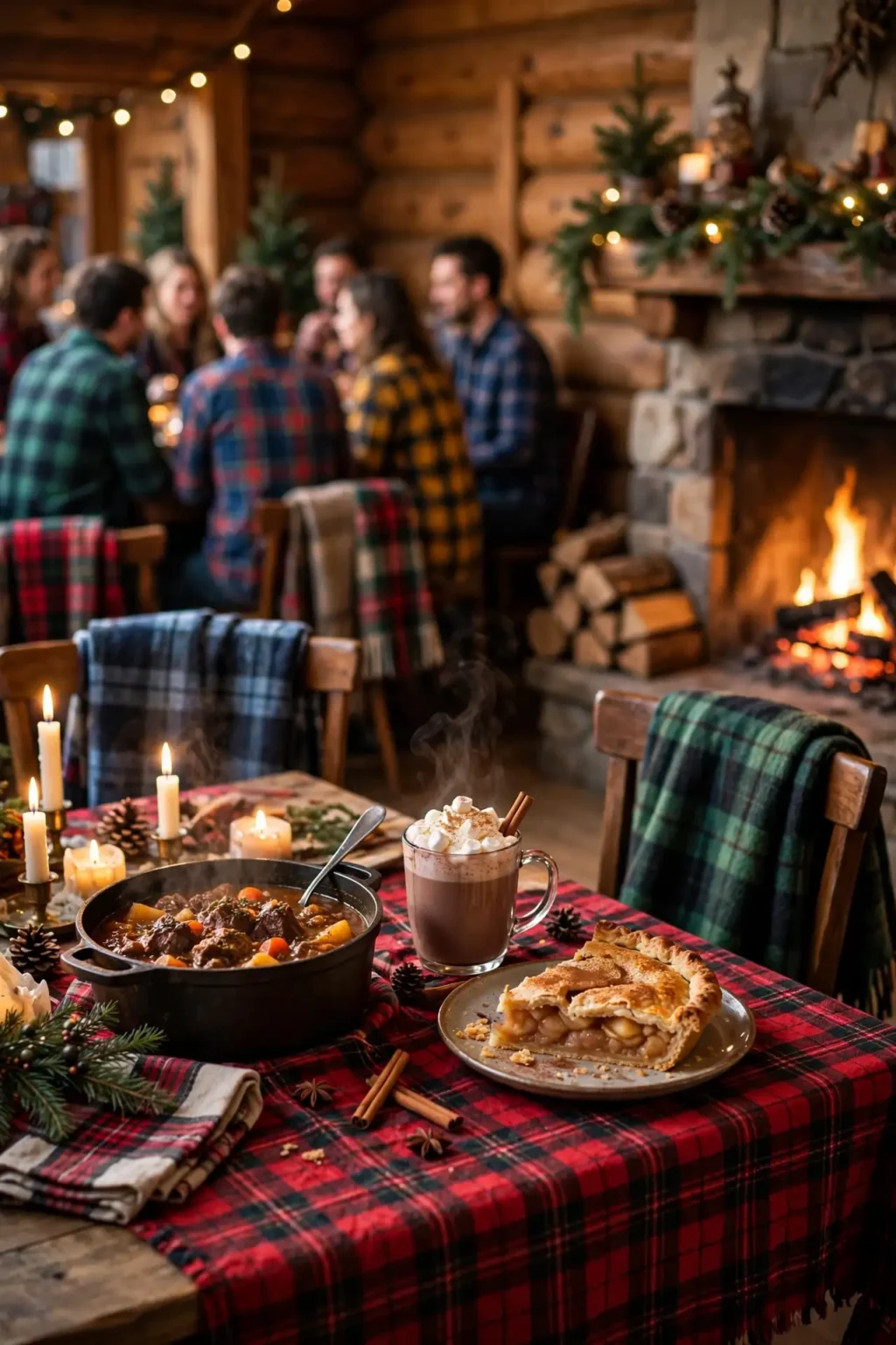 flannel themed christmas party