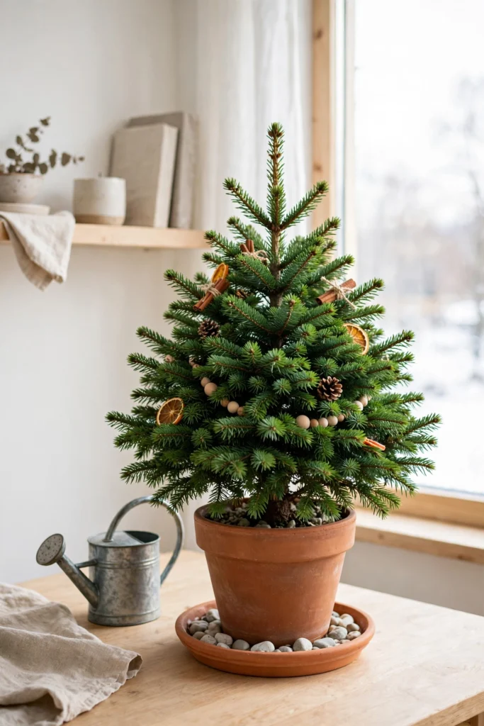 live tabletop christmas tree alberta spruce care indoors