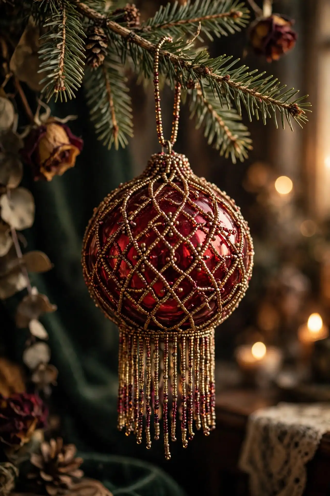 vintage christmas tree ornaments