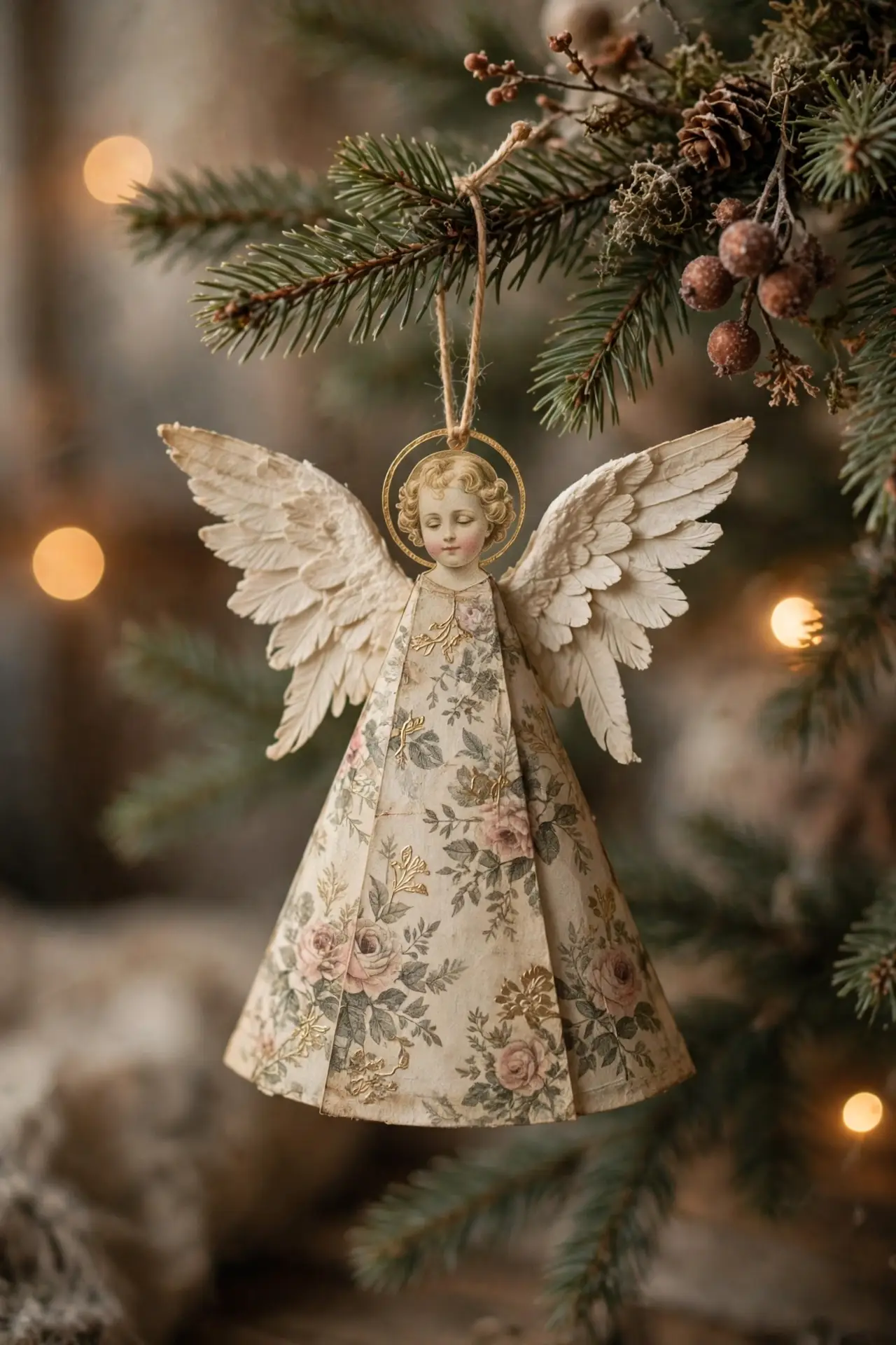 vintage christmas ornament crafts