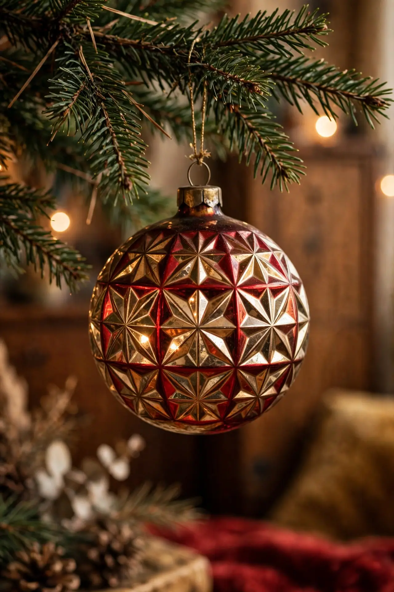 retro christmas decorations