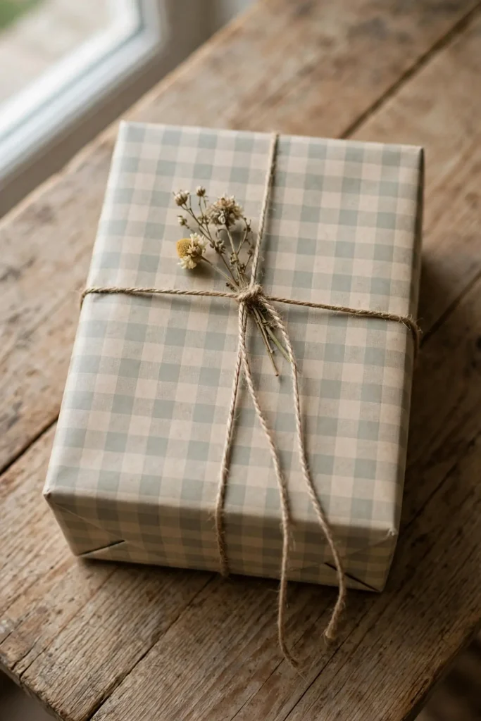 old fashioned xmas wrapping paper