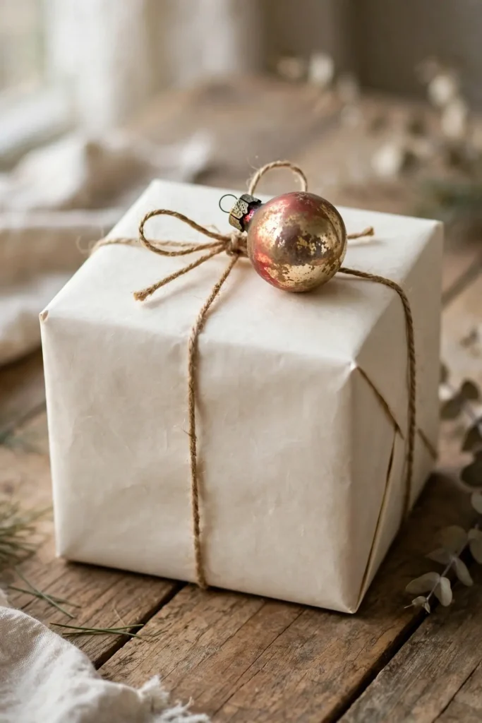 vintage christmas wrapping ideas