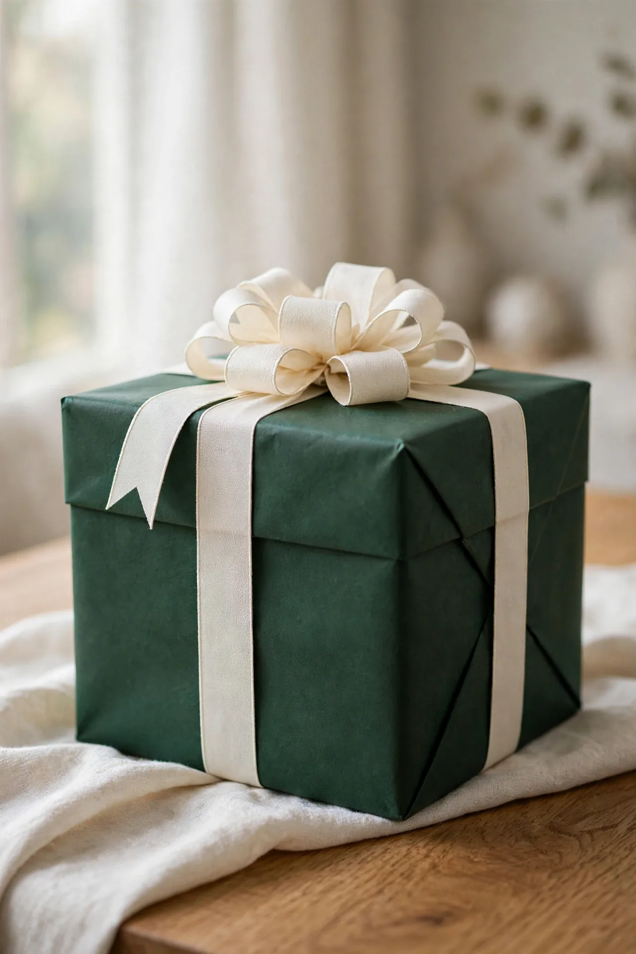 christmas present bows classic cross ribbon