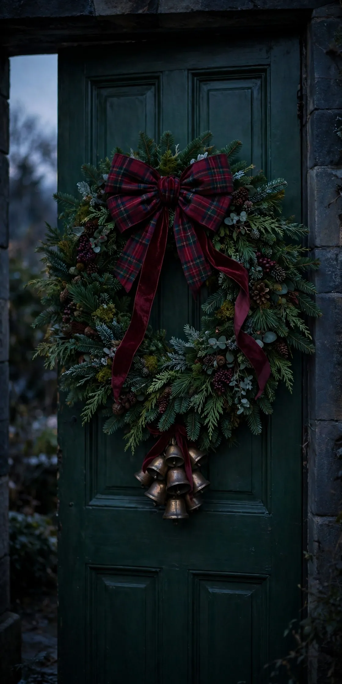 front door christmas decoration ideas