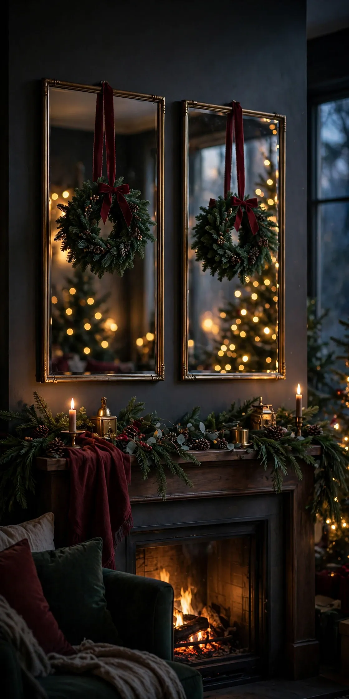 indoor wreath decorating ideas