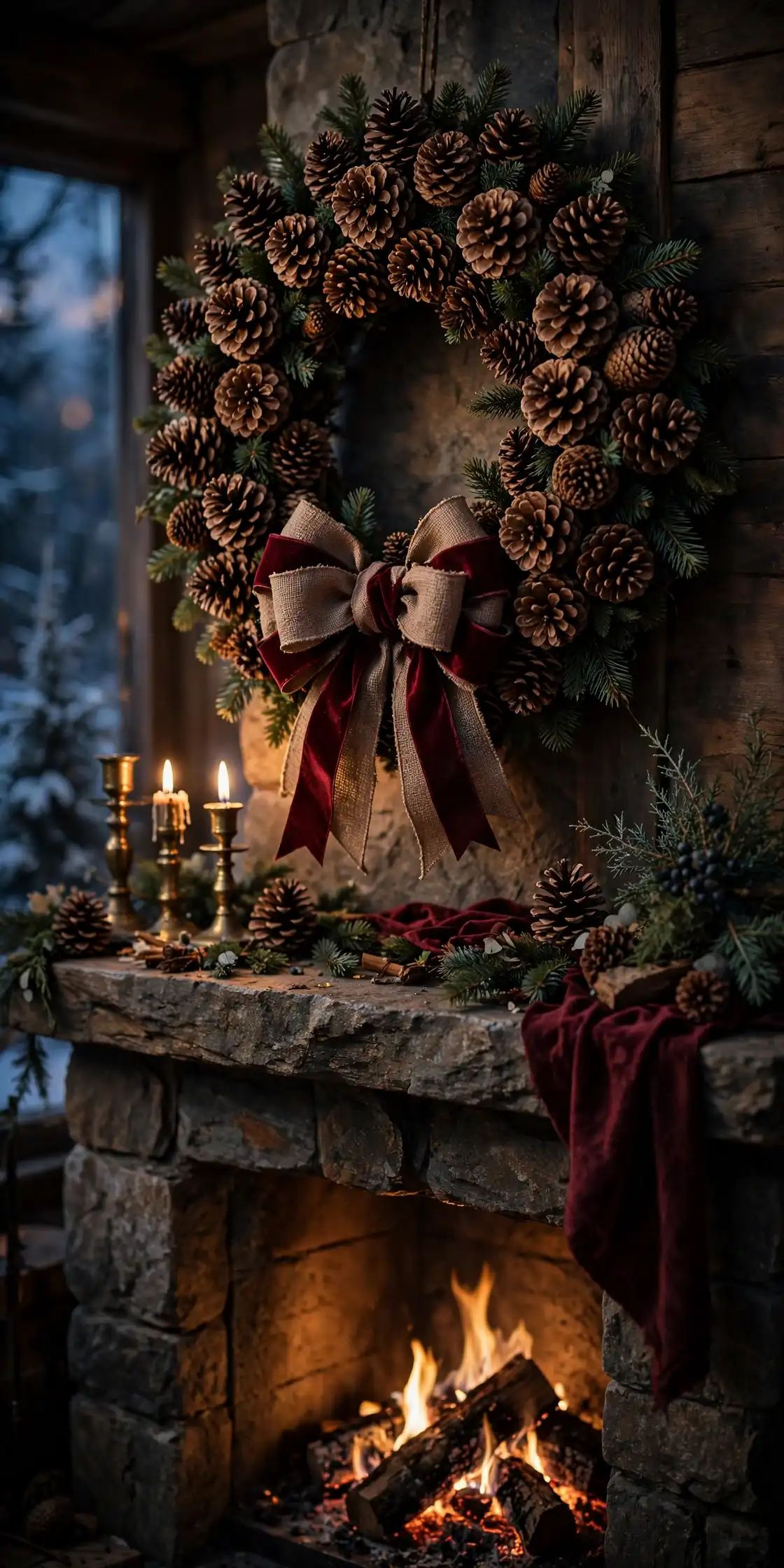 pinecone wreath ideas