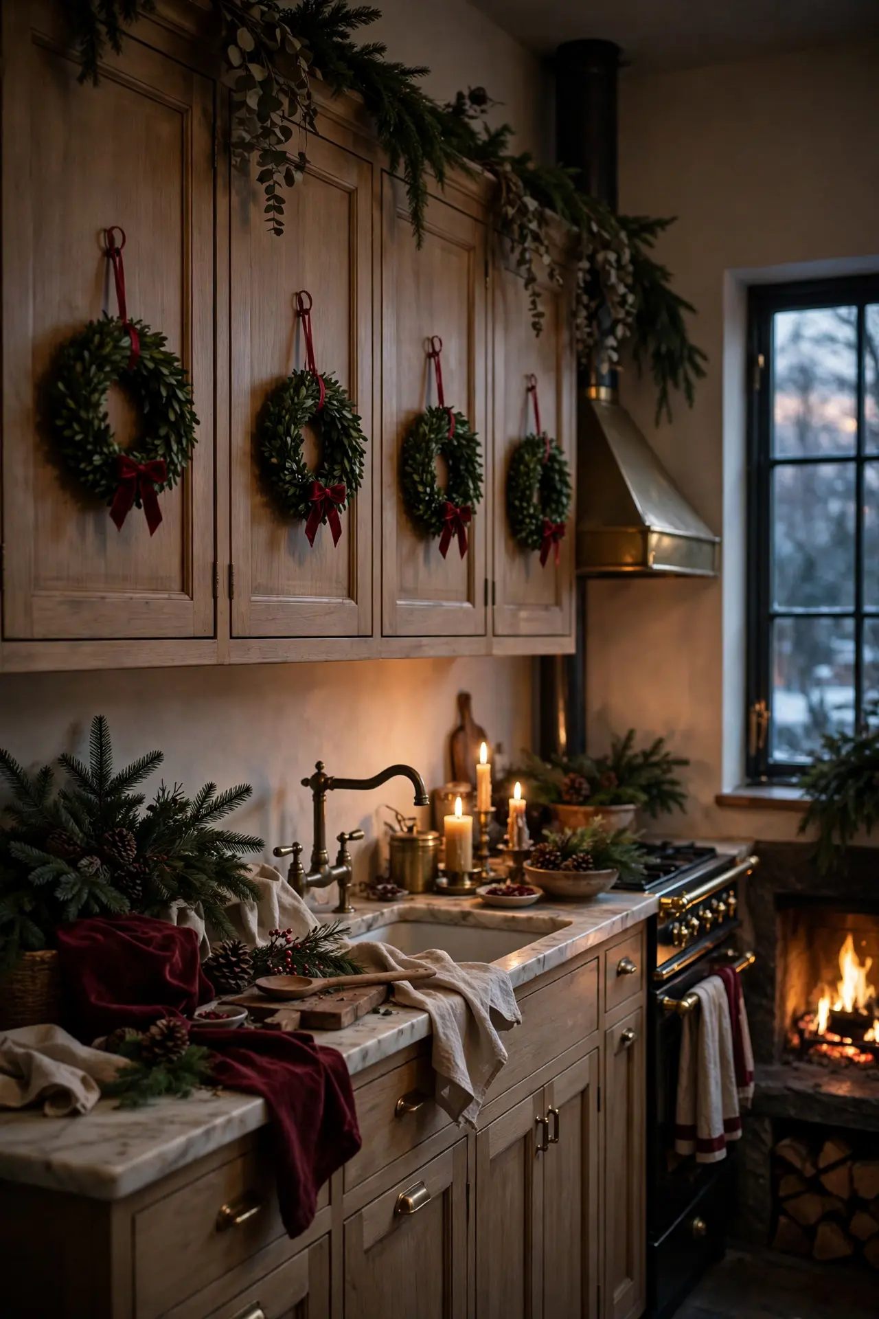 small hanging wreath